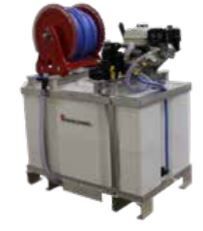 Maruyama MSD51-100TE 100-Gallon Skid Sprayer w/ Honda GX200 Engine & Electric Hose Reel 
