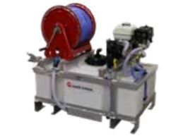 Maruyama MSD51-50T 50-Gallon Skid Sprayer w/ Honda GX200 Engine & Manual Hose Reel 