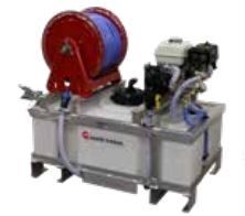Maruyama MSD51-50TE 50-Gallon Skid Sprayer w/ Honda GX200 Engine & Electric Hose Reel 