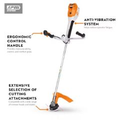 STIHL FSA 400 Battery-Powered Bike Handle String Trimmer (Bare Tool) 