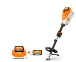 STIHL KMA 135 R P Power Head Multi Tool w/ (2) AP 300 S Batteries & (1) AL 301 Charger 