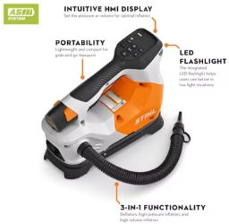 STIHL KOA 20 Battery Air Inflator w/ AS2 Battery & AL1 Charger 