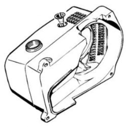 STIHL 1111 080 1825 Fan Housing 