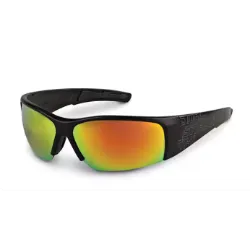 STIHL 7010 884 0371 Gold Mirror Black Wrap Glasses 