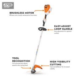 STIHL FSA 120 R SET 40V Battery String Trimmer Kit w/ AP 300 S Battery & AL 301 Charger - STI FSA 120 R SET