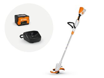 STIHL FSA 50 40V Battery String Trimmer Kit w/ AK 10 Battery & AL 101 Charger 