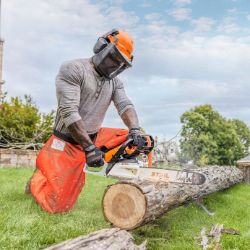 STIHL MS 162 16 30.1cc 16" Gas-Powered Single Lever Operated Chainsaw w/16" Bar & Chain - STI MS 162 16