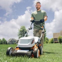 STIHL RMA 348 V UNIT 18" 36V Self-Propelled Battery Lawn Mower - Tool Only - STI RMA 348 V UNIT