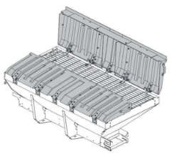 SnowEx 72750 Steel Hopper Cover - TRY 72750