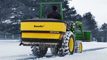 SnowEx SD-1400 14.0 Cubic Foot Drop Spreader, 3-Point Hitch Mount, Variable Speed Control 