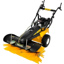 SnowEx SS-4000 40" Walk-Behind Snow Broom w/ Snow Blade - TRY SS-4000