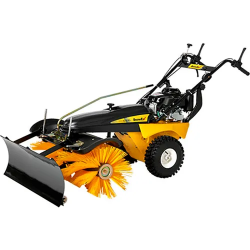 SnowEx SS-4000 40" Walk-Behind Snow Broom w/ Snow Blade 