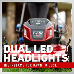 Toro 21469 60V 22" Recycler Self Propelled Lawn Mower w/ SmartStow & LEDs - TOR 21469