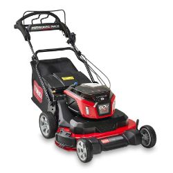 Toro 21493 30" eTimeMaster 60V Battery Personal Pace Mower w/ LEDs & (3) Batteries 
