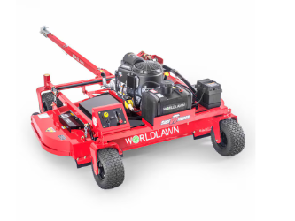 Worldlawn WYT60CT656SD 60" Tow Behind Side Discharge Mower w/ B&S CT656 Engine 