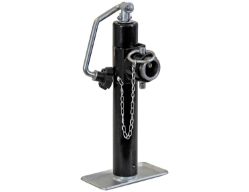 Buyers Products 0091205 2000# 10" Travel Pipe Mount Top Wind Swivel Jack - BUY 0091205