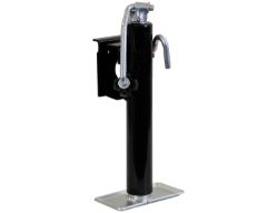 Buyers Products 0091210 2000# 10" Travel Top Wind Bracket Mount Swivel Jack - BUY 0091210