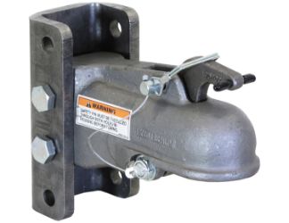 Buyers Products 0091543 2" Heavy-Duty Cast Coupler with 3-Position Channel & Fasteners 
