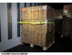 Buyers Products 01076 2" x 16' Ratchet Strap with E-Track Fitting - BUY 01076