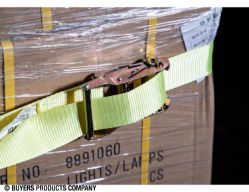 Buyers Products 01077 2" x 20' Ratchet Strap with E-Track Fitting - BUY 01077
