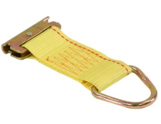 Buyers Products 01080 2" x 6" Rope Ring Tie Down Strap with E-Track Fitting 