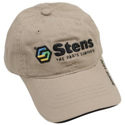 Stens 051-188 Tan Hat w/ Colored Logo 
