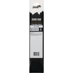Stens 077-2236 12" 3/8" LP Pitch .050" Gauge 44 DL Mini Laminate Sprocket Nose Bar - STE 077-2236