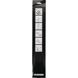 Stens 077-2666 16" 3/8" LP Pitch .050" Gauge Mini Laminate Sprocket Nose Bar - STE 077-2666