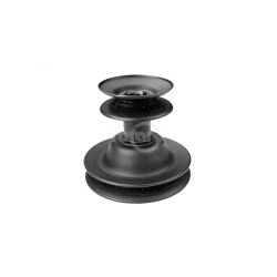 Rotary 10185 1" x 3-1/2" Top x 5-1/2" Bottom Double Engine Pulley 
