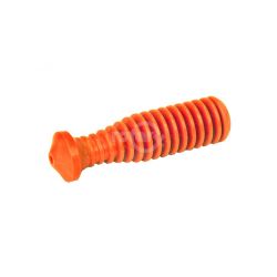Rotary 12059 Orange Medium Ribbed File Handle 