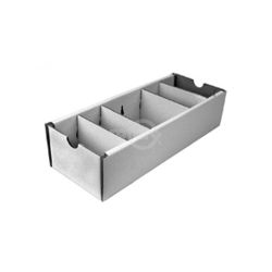 Rotary 12257 4" Bin Box w/ Dividers 