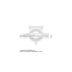 Buyers Products 1303790 Northman 7.5 Steel Cutting Edge 