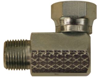 Buyers Products 1304738 3/8" MP x 3/8" FPS 90 Degree Swivel Elbow 