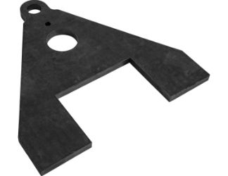 Buyers Products 1304778 Center Hinge Bottom Plate 