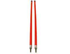 Buyers Products 1308111 3/4" x 36" Fluorescent Orange Marker Kit - Stud Mount - BUY 1308111