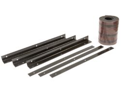 Buyers Products 1309005 Universal Snow Deflector ST-78/90 with Mounting Kit 