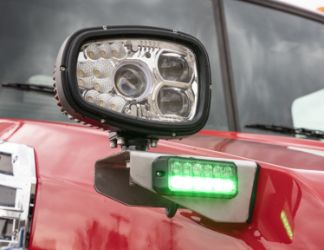 Buyers Products PLB12SS Extended Stainless Steel Truck Hood Light Brackets with Hardware 