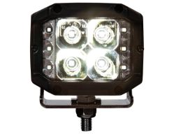 Buyers Products 1492197 Ultra Bright 4" Wide Angle 10 LED Clear Spot/Flood Light - BUY 1492197