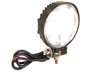 Buyers Products 1492215 Black Powder Coated 4.6" Clear Round 6 LED Spot Light 