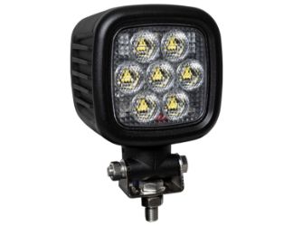 Buyers Products 1492223 Ultra Bright 4" 21 LED Clear Square Flood Light 