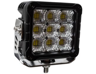 Buyers Products 1492225 Ultra Bright 4.5" 36 LED Clear Flood Light 