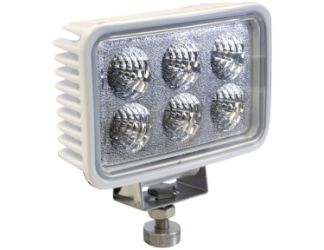 Buyers Products 1492118 4" x 6" 6 LED Clear Rectangular Flood Light 