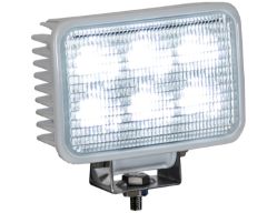 Buyers Products 1492118 4" x 6" 6 LED Clear Rectangular Flood Light - BUY 1492118
