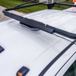 Buyers Products 1501193 40" Black Wind Deflector - BUY 1501193