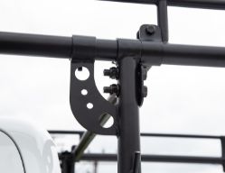 Buyers Products 1501250 Heavy Duty Black Steel Pickup Ladder Rack - (13.5" x 66" x 21-30") - BUY 1501250