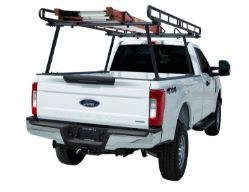 Buyers Products 1501410 Black Powder Coat Aluminum Full Size Ladder Rack - (11.5' x 76-3/8" x 35") - BUY 1501410