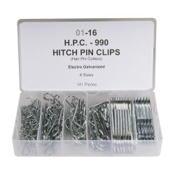 Rotary 16 Hair Pin Cotter Assortment 