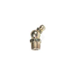 Rotary 164 1/4"-28 45 Degree Elbow Grease Zerk 