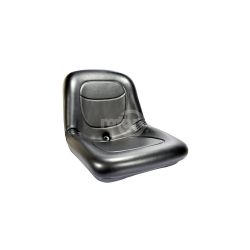 Rotary 16500 15" Black PVC Vinyl High Back Seat 