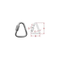 Rotary 16988 Quick Link Triangle 